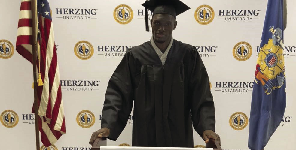 Richard Onyait Graduation
